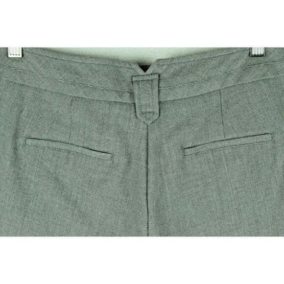 Worthington Shorts 10 Gray Womens Modern Fit Bermuda Stretch High Waist - Picture 5 of 6